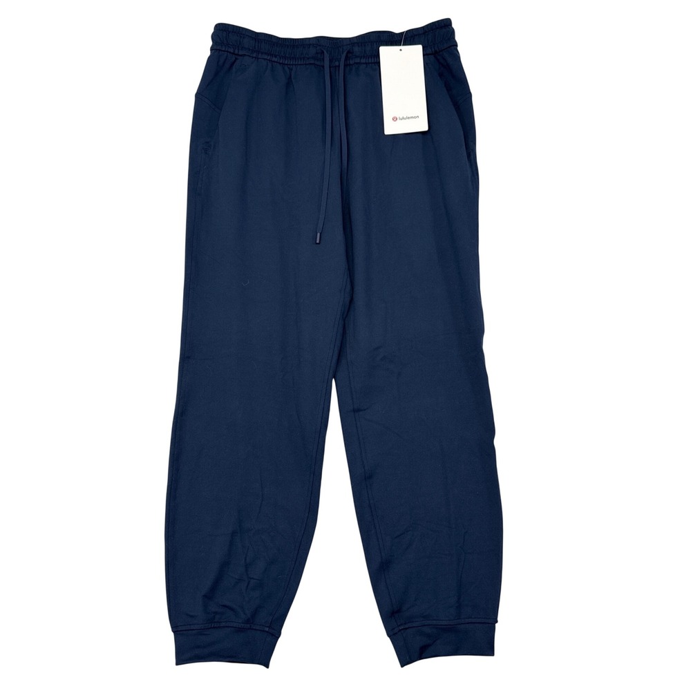 Lululemon Soft Jersey Jogger Pants Womens Size 6 Navy Blue Classic Fit 7/8 NEW